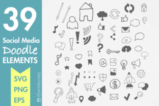 39 Social Media Doodle Elements: A Comprehensive Guide to Universal Doodle Icons