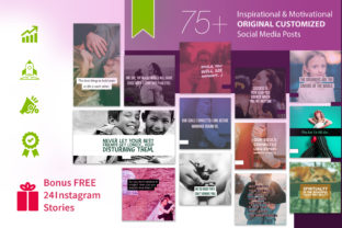 75 Original Social Media Posts and Get the Ultimate Social Media Engagement with 75 High Resolution ORIGINAL posts