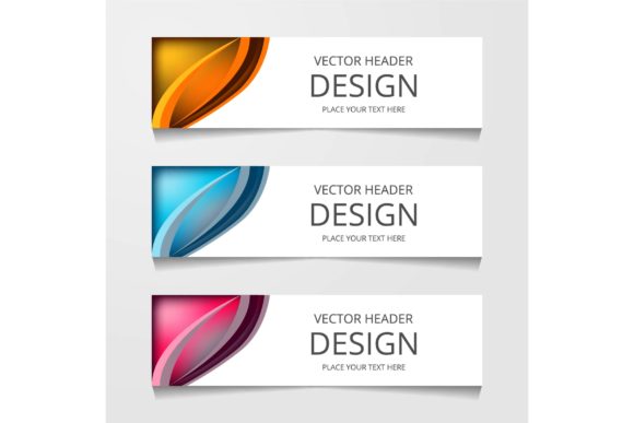 Abstract Web Banner Design Background: A Modern Approach to Visual Communication