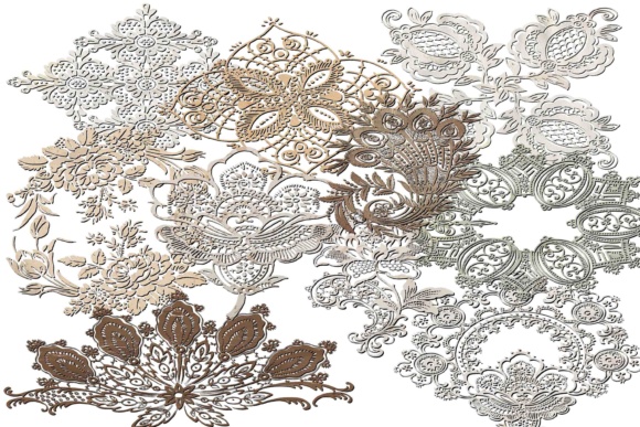 Doily Clipart: Elegant Digital Designs