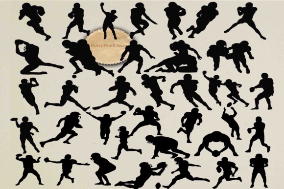 Football Silhouettes: A Versatile Resource for Creators and Designers