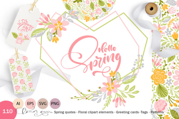 Fresh Feeling Spring: A Versatile Design Resource for Creative Projects
