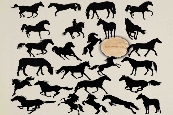 Horse Silhouette: A Versatile Resource for Designers and Creatives