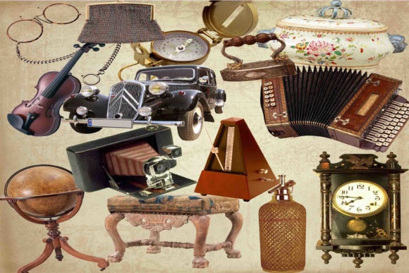 Vintage Retro Clipart for Creative Projects